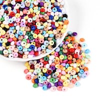 Perles Acryliques Opalescentes en Forme de Goutte, Couleurs Mélangées, 500g