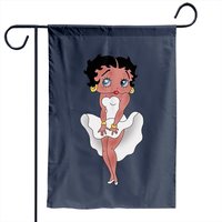Drapeau de jardin classique Marilyn Monroe Betty Boop