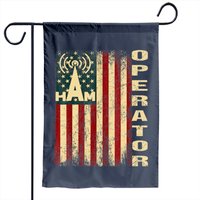 Drapeau Patriote USA Amateur Radio pour Jardin — Drapeaux décoratifs