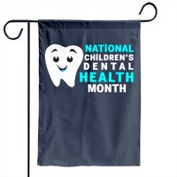 Dental Health National Children's Dental Health Month Garden Flag