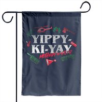 Die Hard Yippy-ki-yay Mother Fer Circle Garden Flag — Decorative Flags