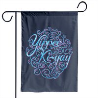 Yippee Ki Yay Garden Flag - Double-Sided Print — Decorative Flags