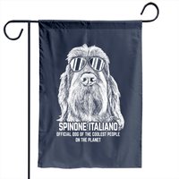 Drapeau de jardin officiel du chien Spinone italien — Drapeaux décoratifs