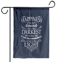 Drapeau de jardin Harry Potter Citation de bonheur de Dumbledore