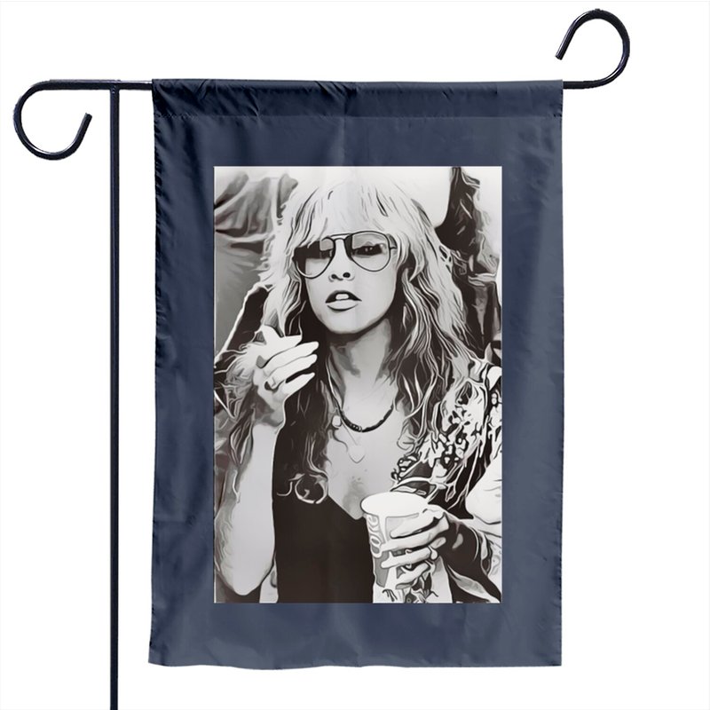 Drapeau de jardin Stevie Nicks - Impression recto-verso
