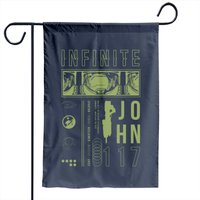 Drapeau de jardin Halo Infinite Chief Aesthetic — Drapeaux décoratifs