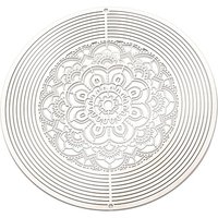 Charms/Links en Acier Inoxydable 201 - Fleur — Accessoires pour bijoux