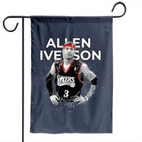 Drapeau de jardin Allen Iverson - Impression double face
