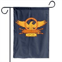 Étendard de l'Aigle Romain SPQR - Drapeaux de Jardin — Drapeaux décoratifs