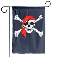 Shop4ever Pirate Skull and Crossbones Garden Flag — Decorative Flags