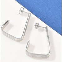 304 Stainless Steel Trapezoid Stud Earrings - Manual Polishing — Costume Jewelry