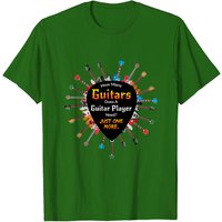 How Many Guitars Does A Guitar Player Need T-Shirt for Men — Mens T Shirts
