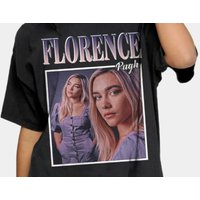 T-shirt Hommage Vintage Florence Pugh — T-shirts pour hommes