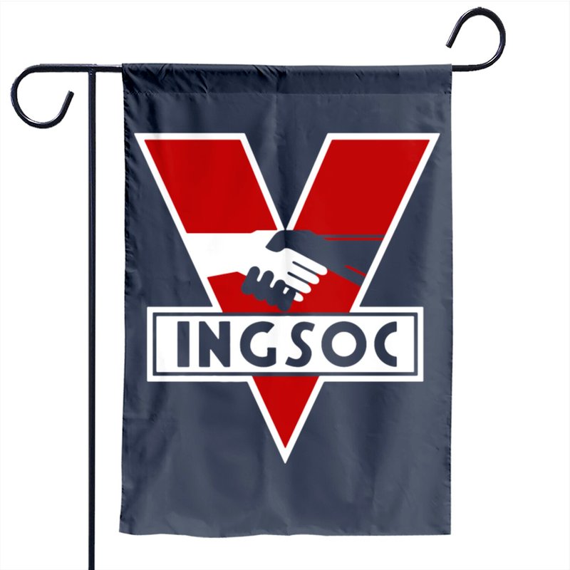 Drapeau de jardin Ingsoc 1984 pour usage extérieur
