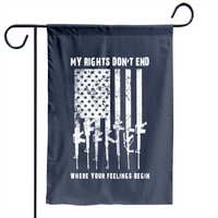 Drapeau de jardin patriotique 2nd Amendment Feelings America — Drapeaux décoratifs