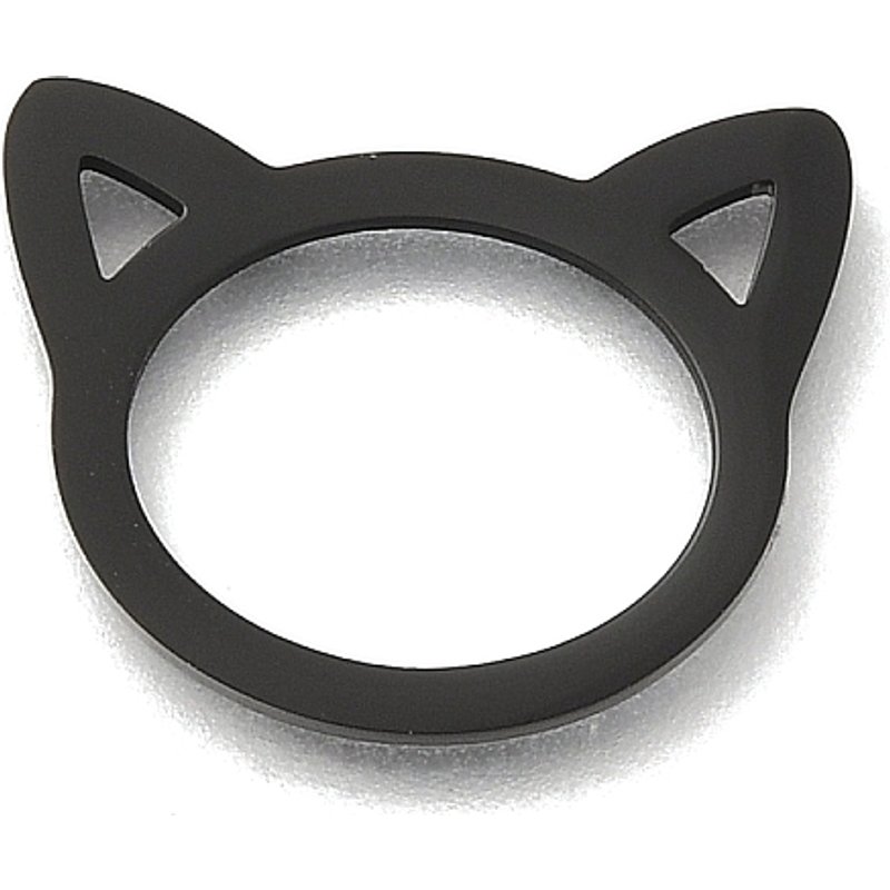 Pendentif en Acier Inoxydable avec Charme de Chat et Plaquage Ionique — Breloques et pendentifs