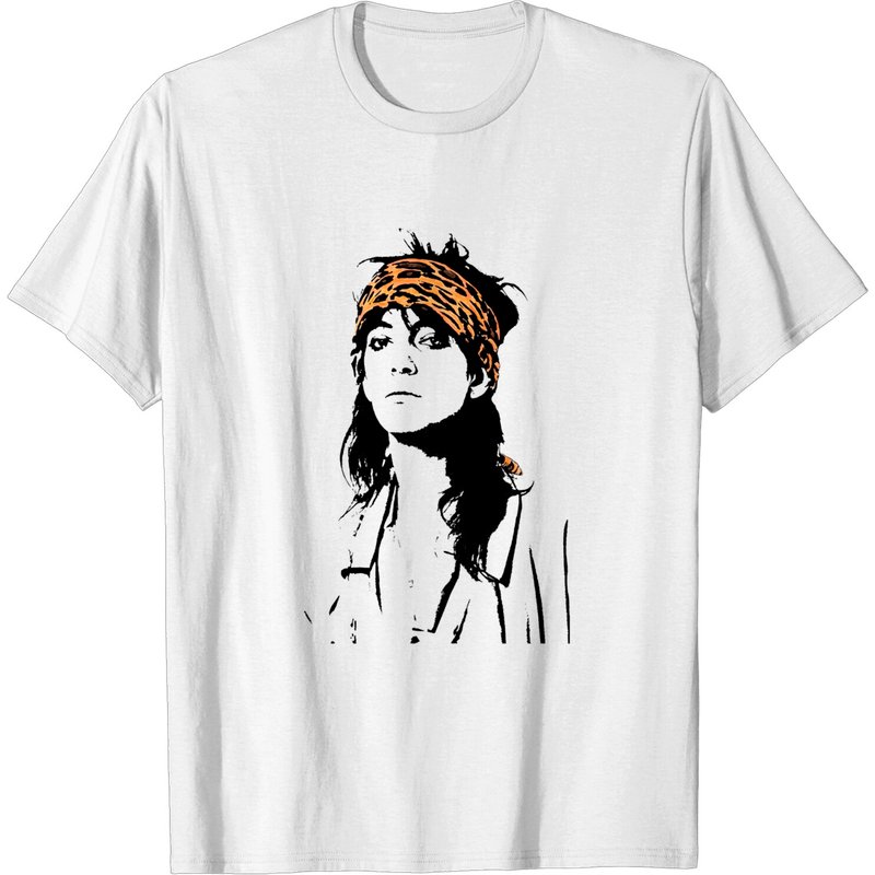 T-shirt pour hommes Patti Smith en couleur royale — T-shirts pour hommes