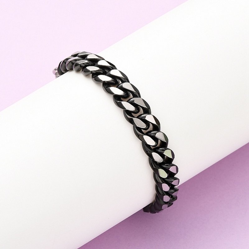 Bracelet en acier inoxydable 304 en maillons cubains pour hommes et femmes — Bracelet Femme