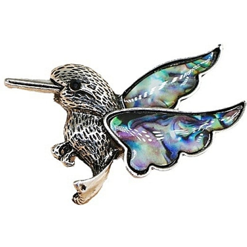 Broche en alliage de résine Colibri pour vêtements et sac à dos — Broches