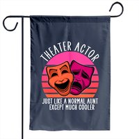 Drapeau de Jardin Acteur de Théâtre pour Usage Extérieur