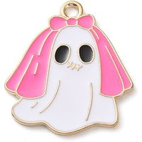 Pendentif en Émail Alliage Fantôme d'Halloween