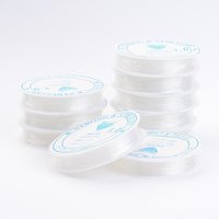 Fil Élastique Transparent pour Création de Bijoux, 1mm, 4.92 verges — Chaînes, fils et cordons