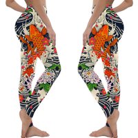Koi Fish Pond Leggings for Women