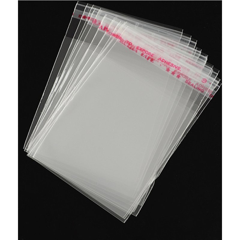 OPP Cellophane Bags for Small Jewelry Storage, Clear, 8x6cm — Jewelry Display & Storage