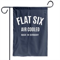 Drapeau de jardin Flat Six - Air Cooled Zuffenhausen — Drapeaux décoratifs