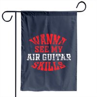 Drapeau de jardin Air Guitar Skills — Drapeaux décoratifs