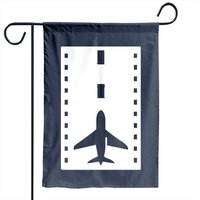Airport Runway Garden Flag for Outdoor Use