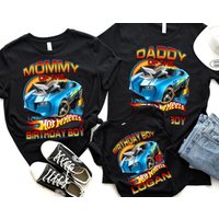Hot Wheels Unleashed Birthday Family Shirt for Men — Mens T Shirts