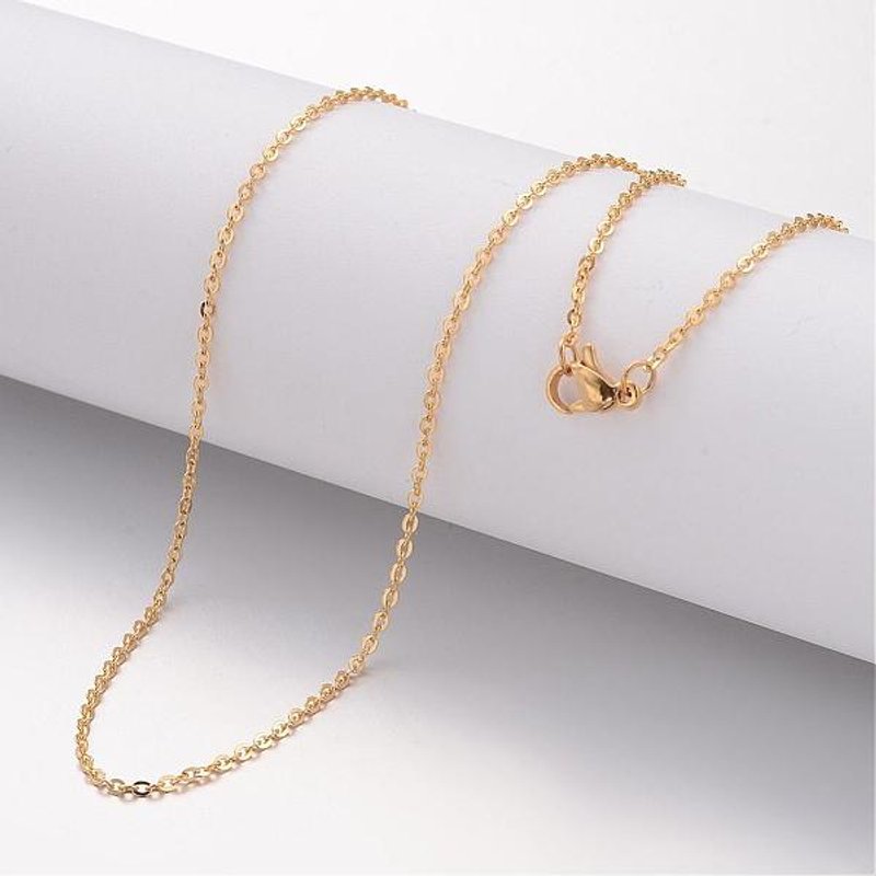 Collier Pendentif en Acier Inoxydable 304 avec Plaquage Ionique — Collier pendentif
