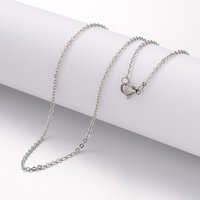 Non-Tarnish 304 Stainless Steel Pendant Necklace with Lobster Clasp