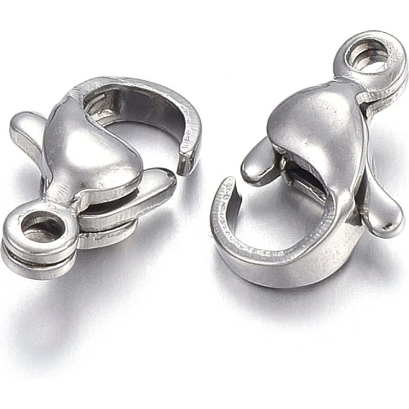 Attaches de homard en acier inoxydable 304 résistant à l'oxydation — Accessoires pour bijoux