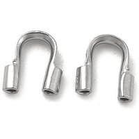 Gardiens et protecteurs de fil en acier inoxydable 304, 5x4.5x1.2mm — Accessoires pour bijoux