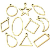 Ensembles de Pendentifs en Acier Inoxydable 201 pour Bijoux DIY — Outils de création de bijoux