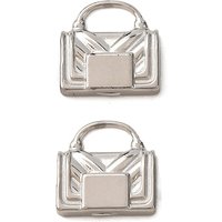 304 Stainless Steel Charms in Bag, 9.5x9.5x2mm