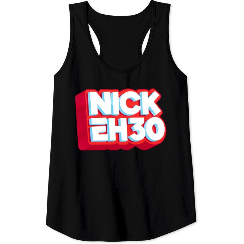 Débardeurs Nick Eh 30 pour hommes en noir — T-shirts pour hommes