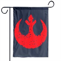 Distressed Rebel Alliance Symbol Garden Flag — Decorative Flags