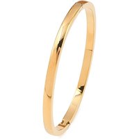 Bracelets Hingés en Acier Inoxydable 304 pour Femmes, Plaqué Or 18K — Bracelet Femme