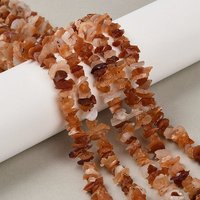 Brins de Perles d'Opale de Feu Naturelle, Nuggets, 8-12mm, 15.94-16.34 pouces