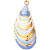 Pendentif en Acier Inoxydable 304 Thème Marin avec Plaquage en Or 18K — Breloques et pendentifs