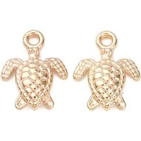 CCB Turtle Plastic Pendant 16x12.5x3.5mm with 1.8mm Hole — Charms & Pendants