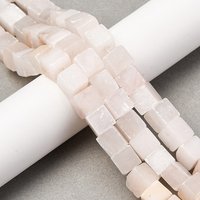 Natural Selenite Cube Beads Strands, 8-8.5mm, 1.2mm Hole — Jewelry Beads
