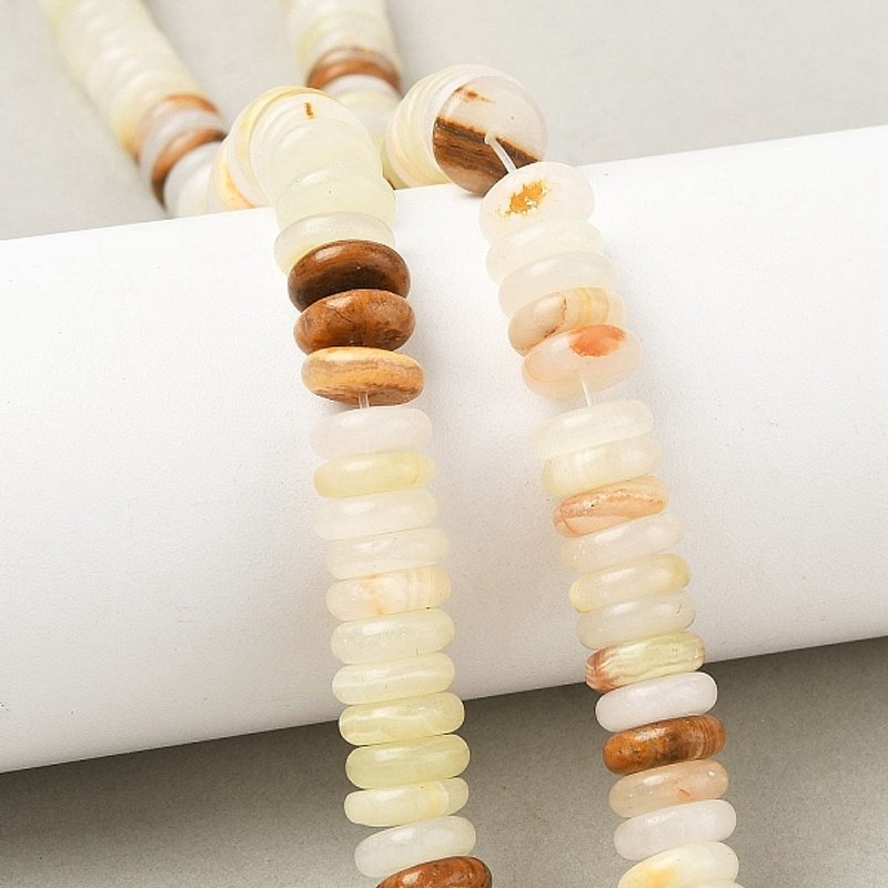 Natural Afghan Jade Beads Strands, Disc, 10-10.5mm, 1.2mm Hole — Jewelry Beads