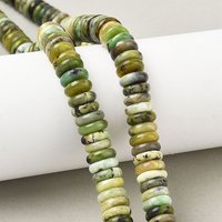 Natural Serpentine Beads Strands, Disc, 10-10.5mm, Hole: 1.2mm — Jewelry Beads