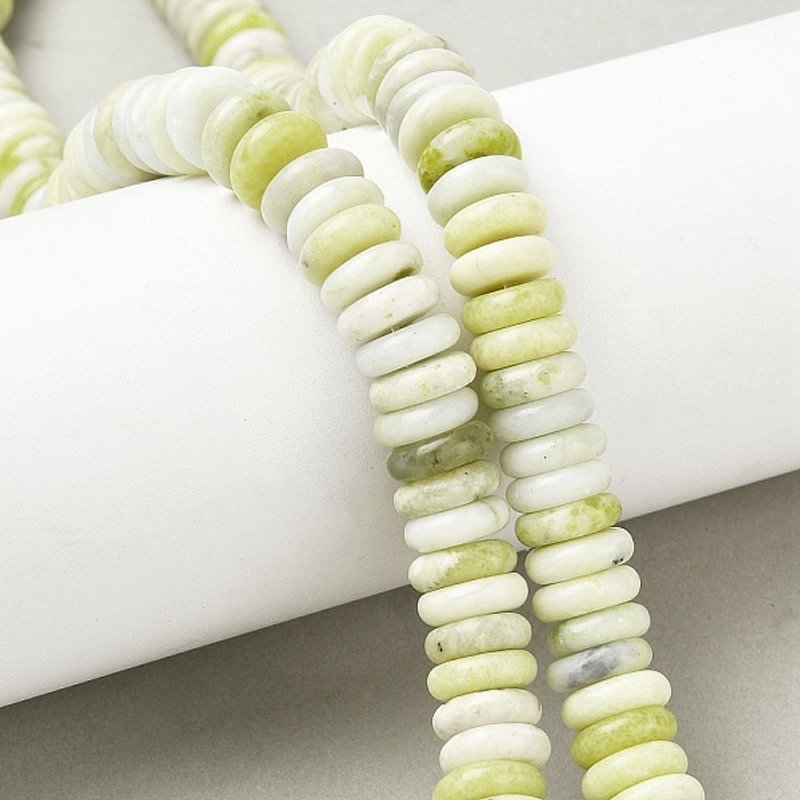 Natural Jade Beads Strands, Disc, 10-10.5mm, Hole: 1.2mm — Jewelry Beads