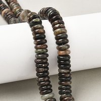 Brins de perles de biotite naturelle, disque, 10-10,5mm, trou de 1,2mm — Perles à bijoux