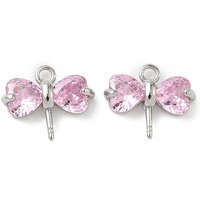 Bails en laiton Micro Pave Zirconia Cubique pour perles à moitié percées